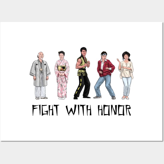 Fight with Honor Wall Art by PreservedDragons